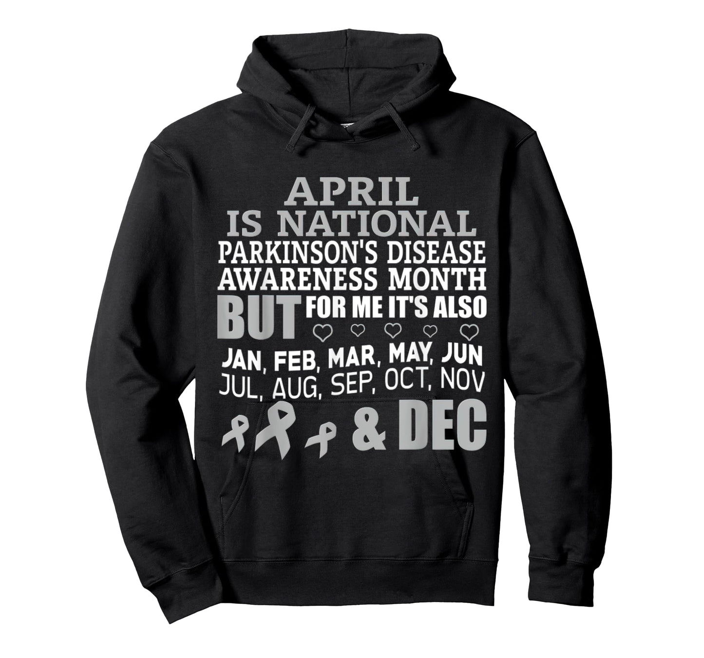 April Is National Parkinsons Disease Awareness Month T-Shirt
