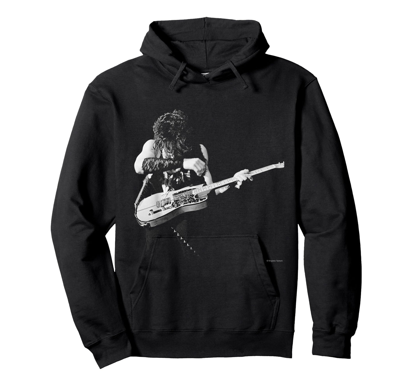 Prince Playing Guitar Live By Virgina Turbett T-Shirt