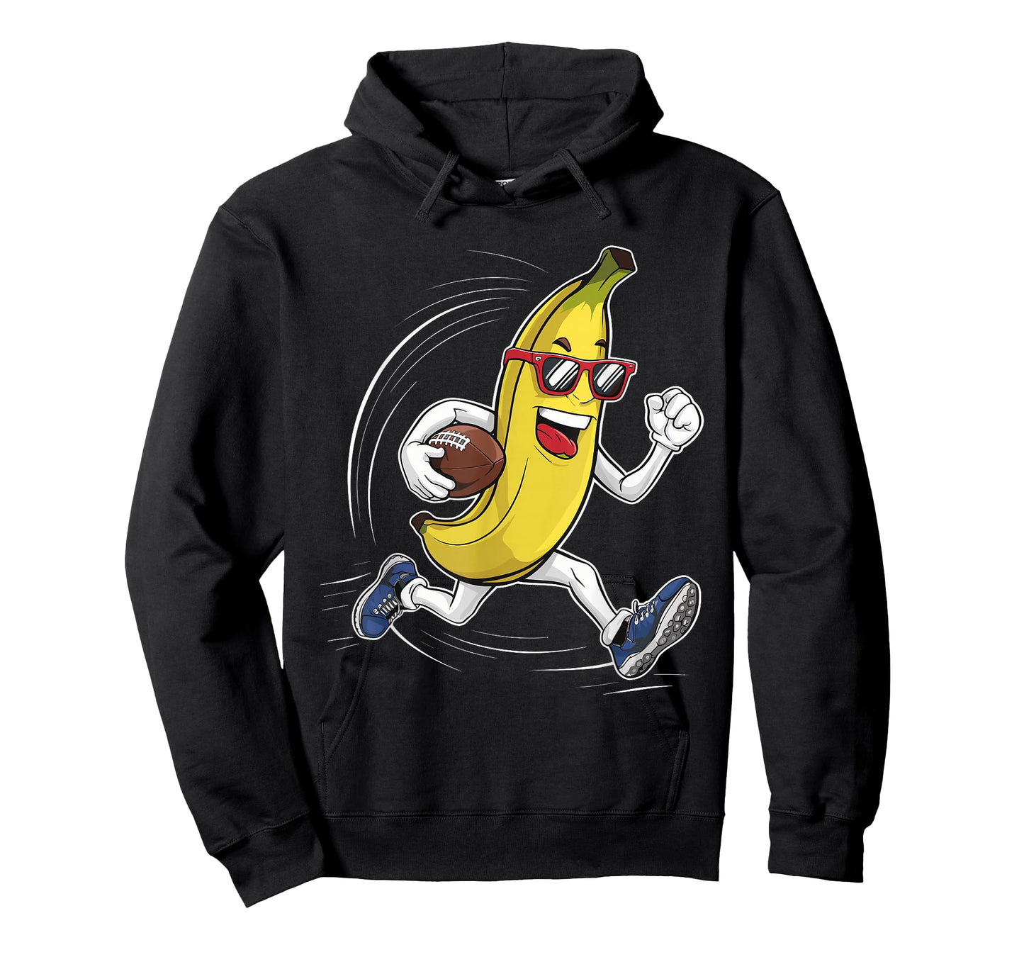 Fruit Sport Bananas Player Cute Banana American Football T-Shirt