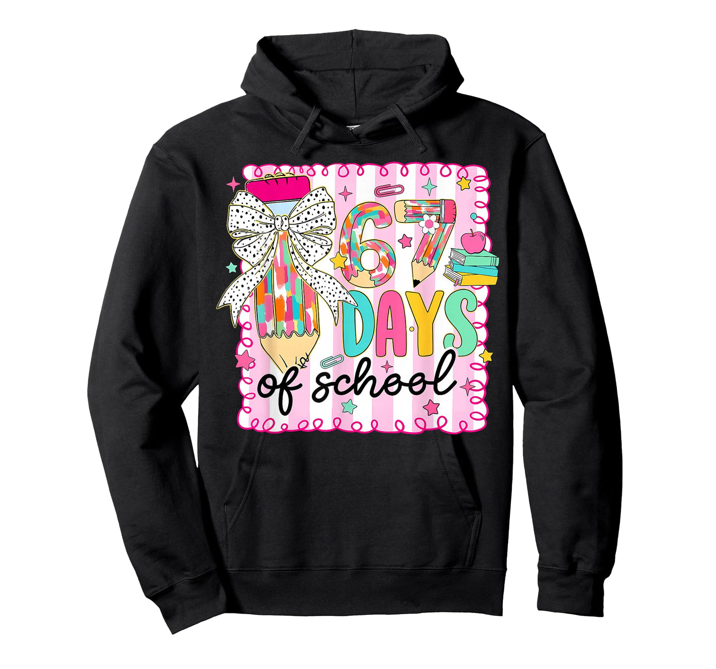 67th Day of School 67 Six Seven Math Teacher Kids Meme Slang T-Shirt