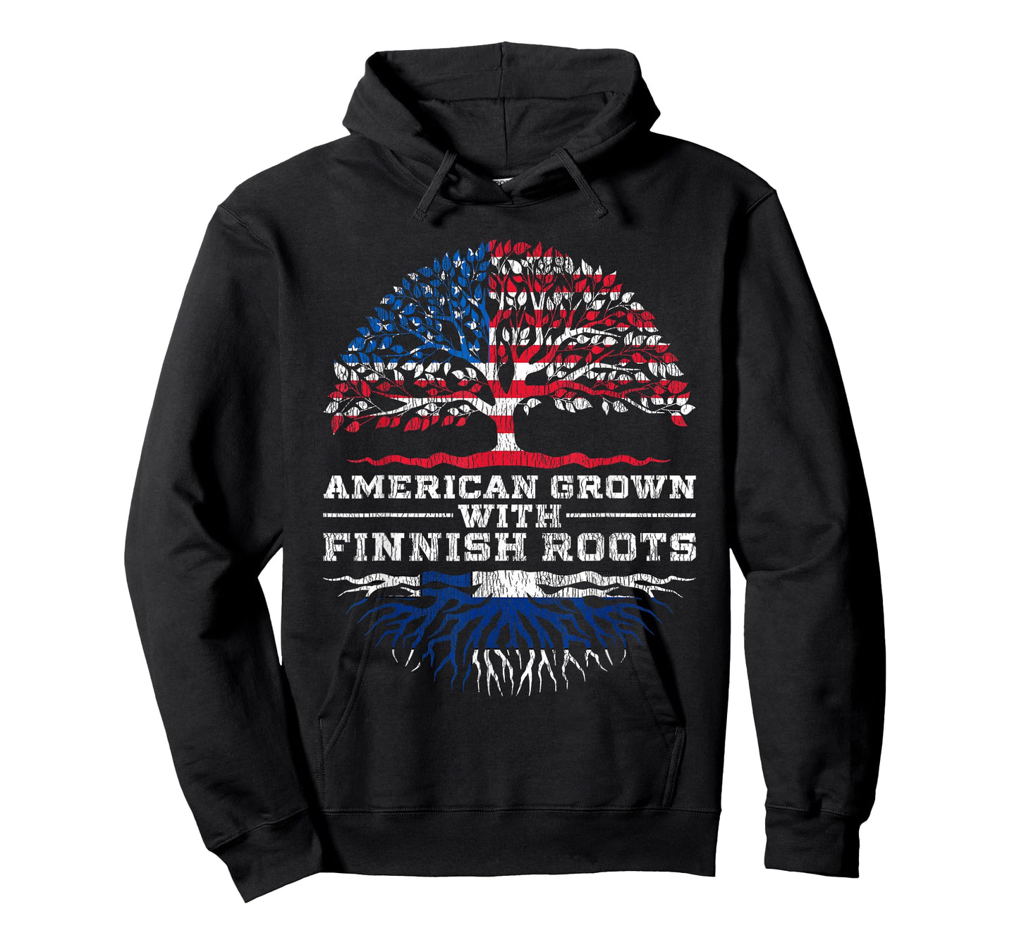 American Grown With Finnish Roots Finland T-Shirt