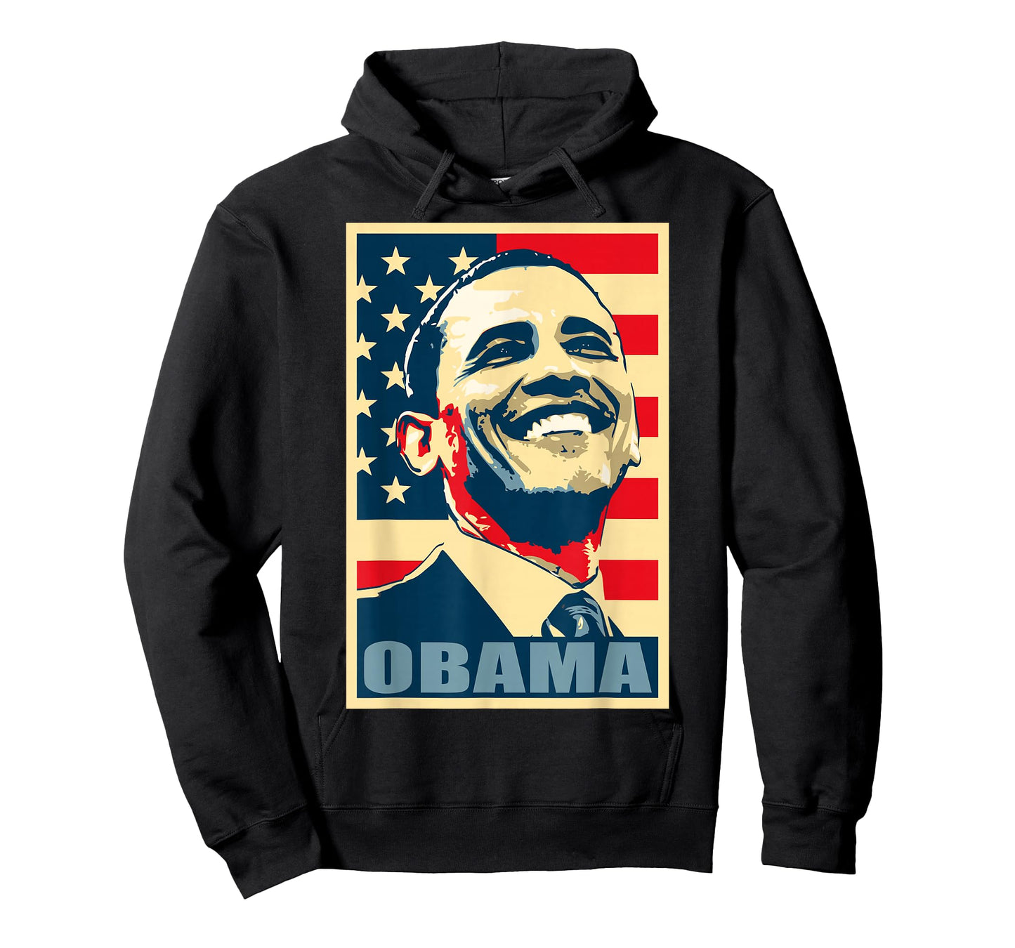Barack Obama President 44 American Flag Happy Democrat T-Shirt
