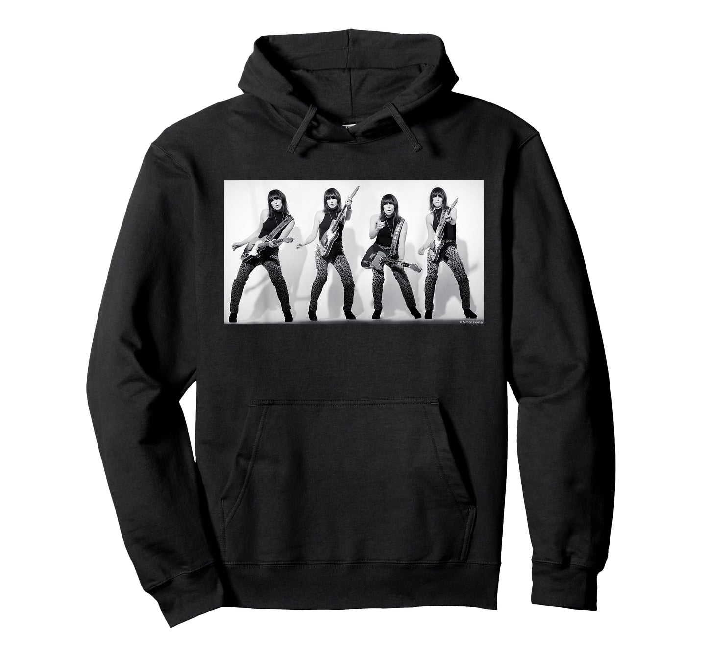 Chrissie Hynde Pretenders Quad By Simon Fowler T-Shirt