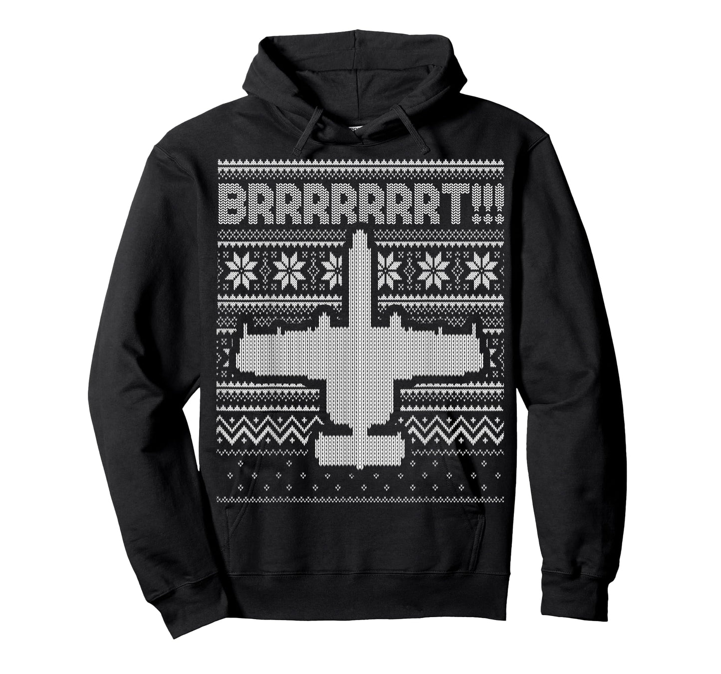 A-10 Warthog Ugly Xmas Tee fighter jet usaf pilot or crew
