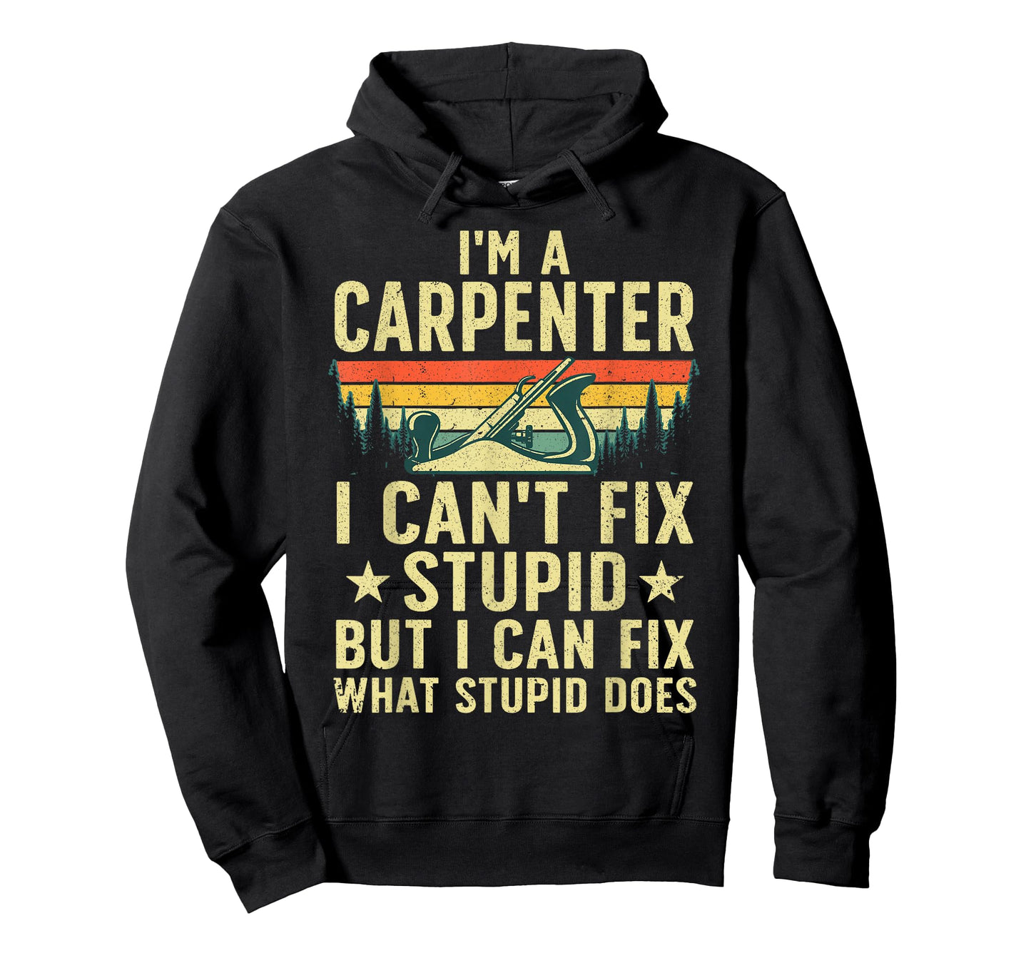 Cool Carpenter Art For Men Women Carpentry Tool Woodworker T-Shirt