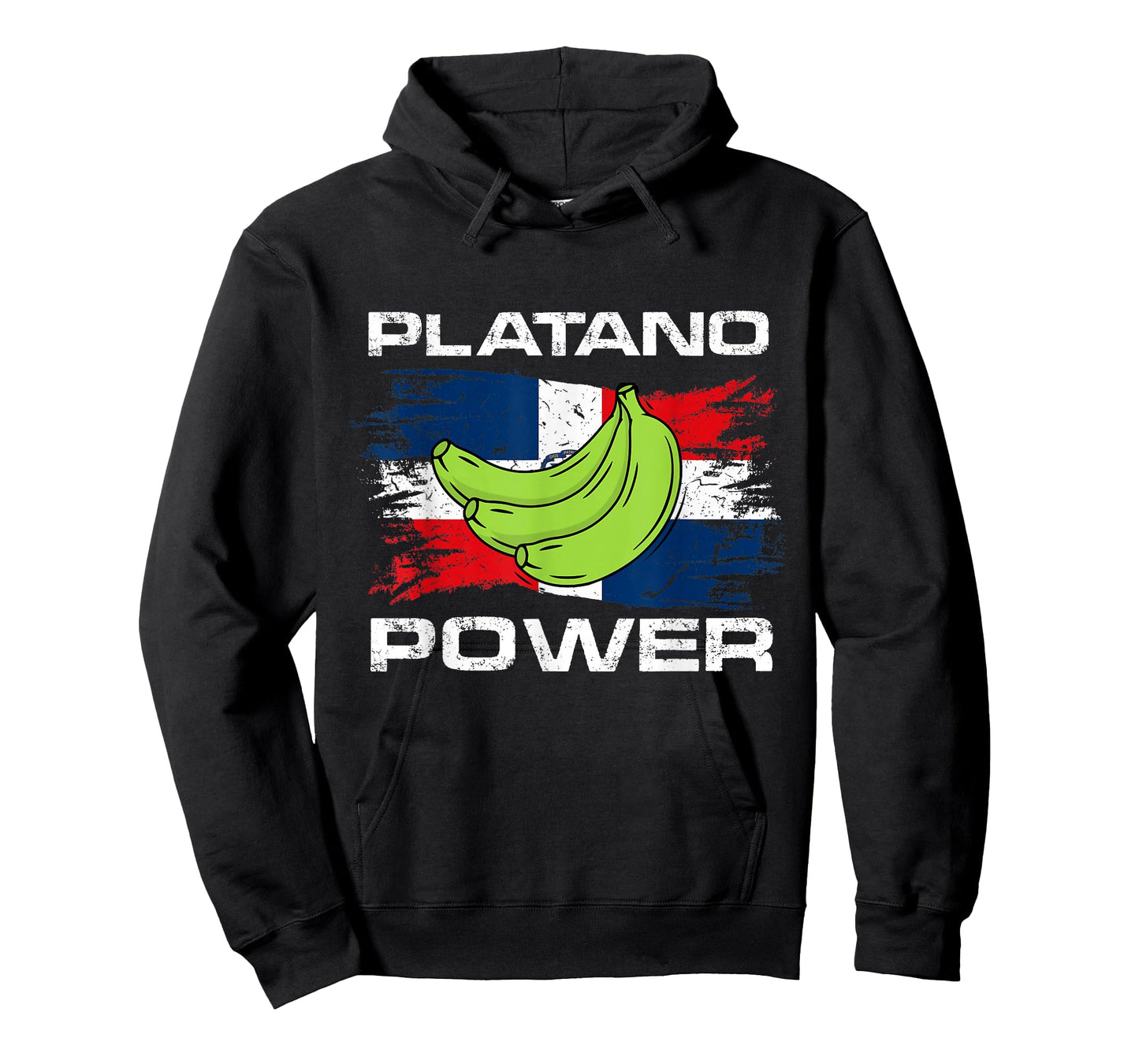 platano power dominican republic flag Design T-Shirt
