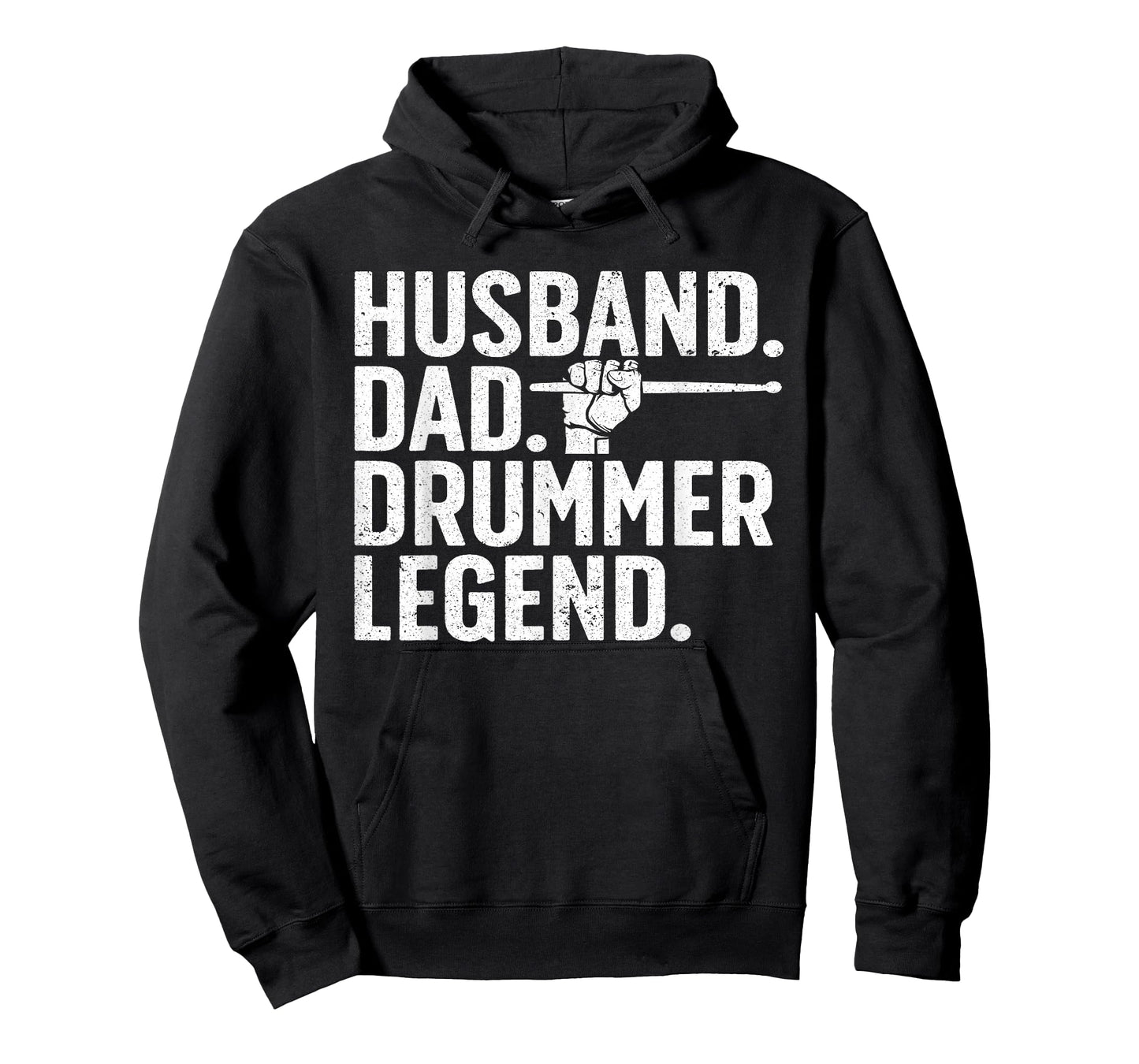 Best Drummer for Men Dad Husband Drumming Sticks Set Novelty T-Shirt