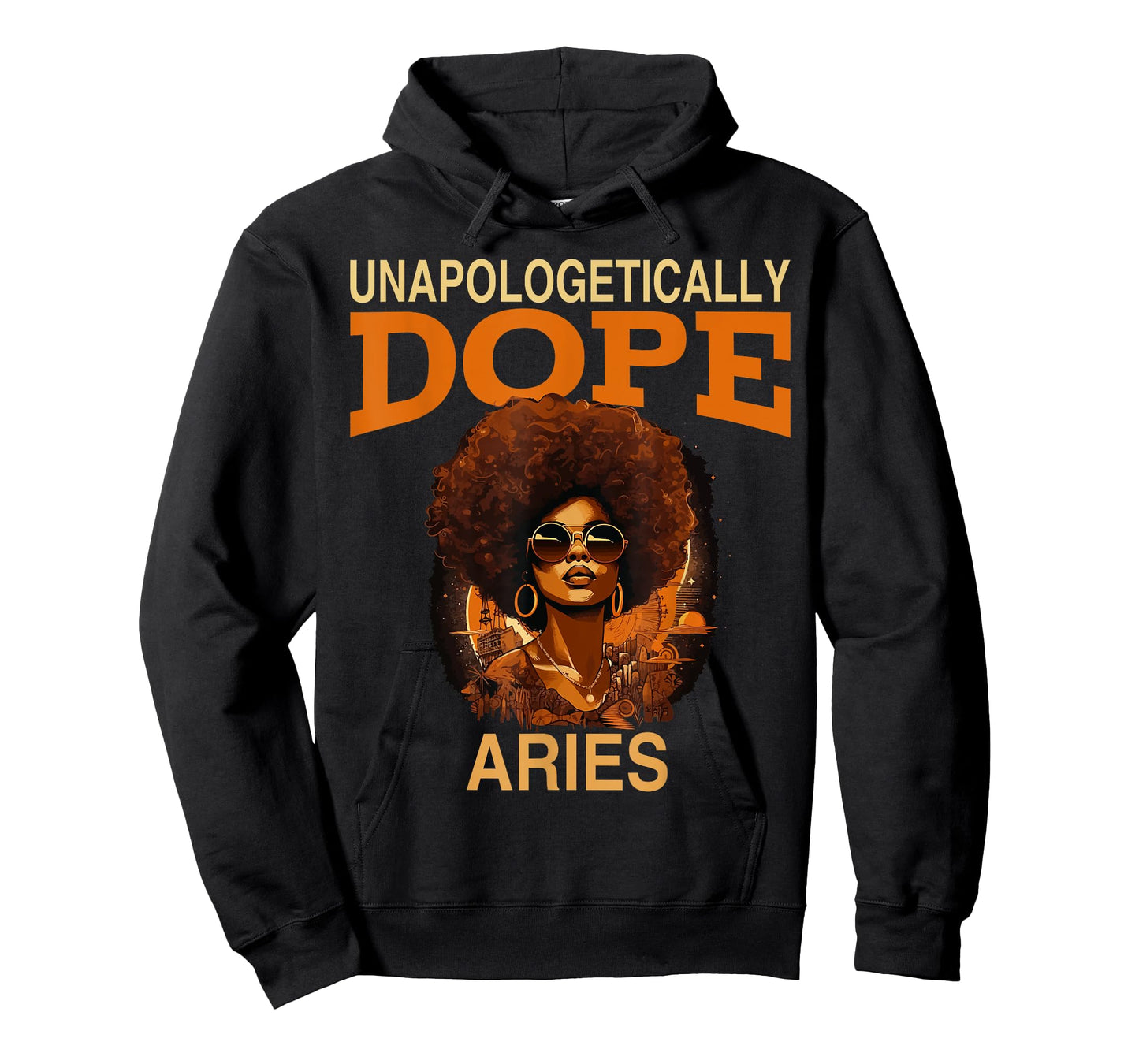 Black Women Unapologetically Dope Aries March April Bday T-Shirt