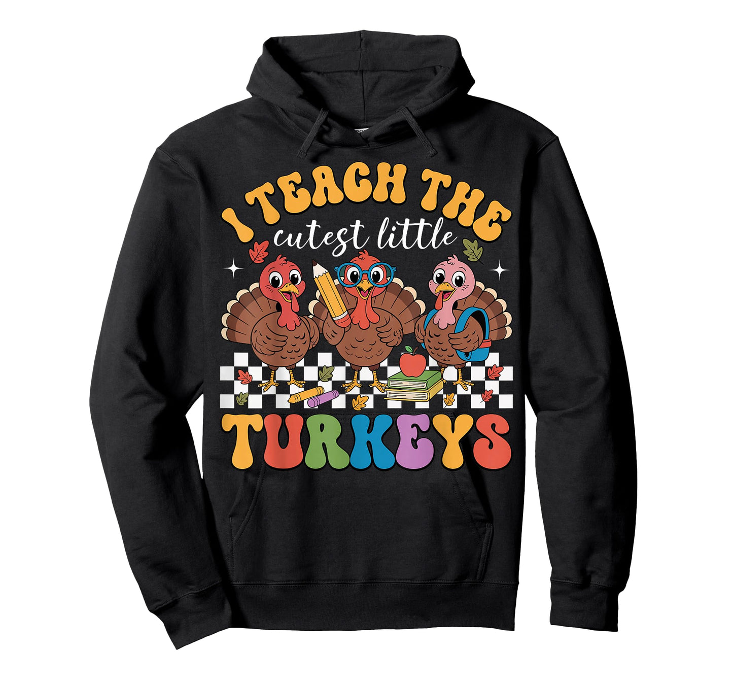 I Teach The Cutest Little Turkeys Teacher Thanksgiving Fall T-Shirt