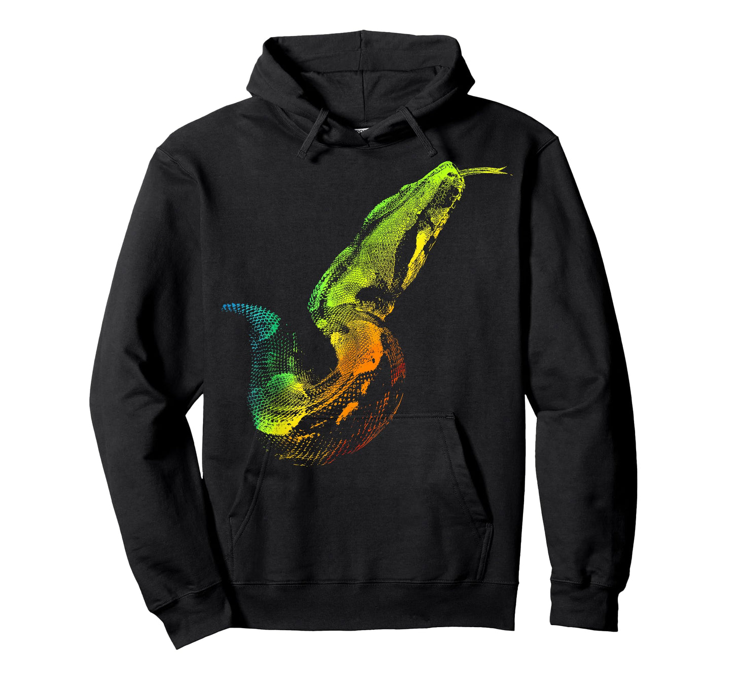 BOA CONSTRICTOR Colorful Rainbow Retro T-shirt T-Shirt
