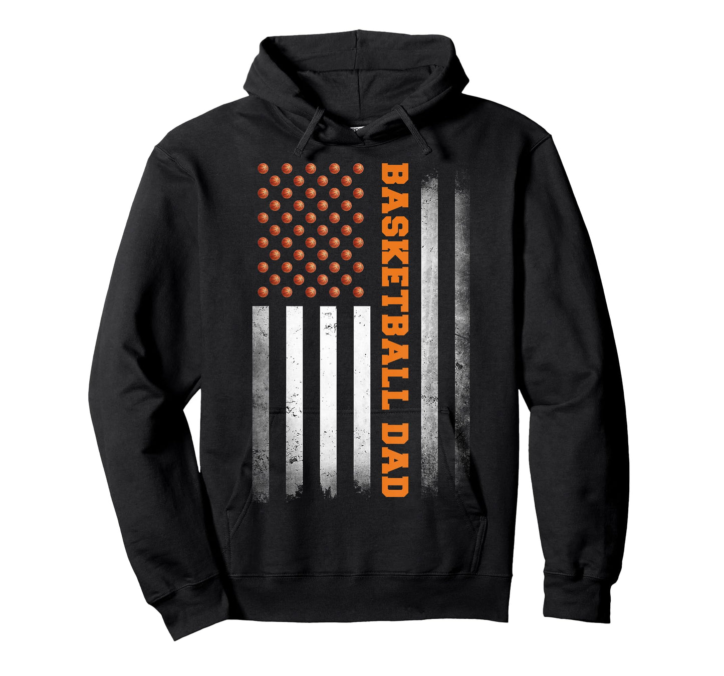 Basketball Dad USA US Flag Basketball Men T-Shirt