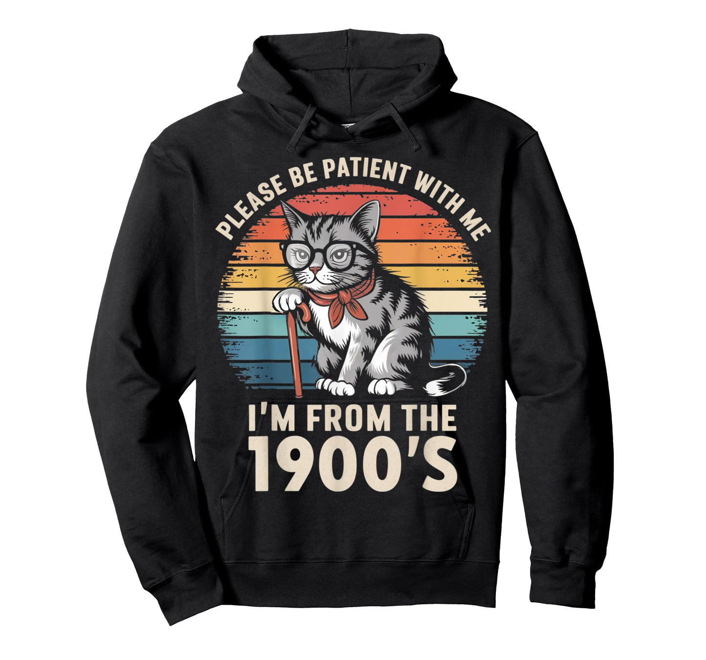 Please Be Patient With Me I'm From The 1900s Cat T-Shirt