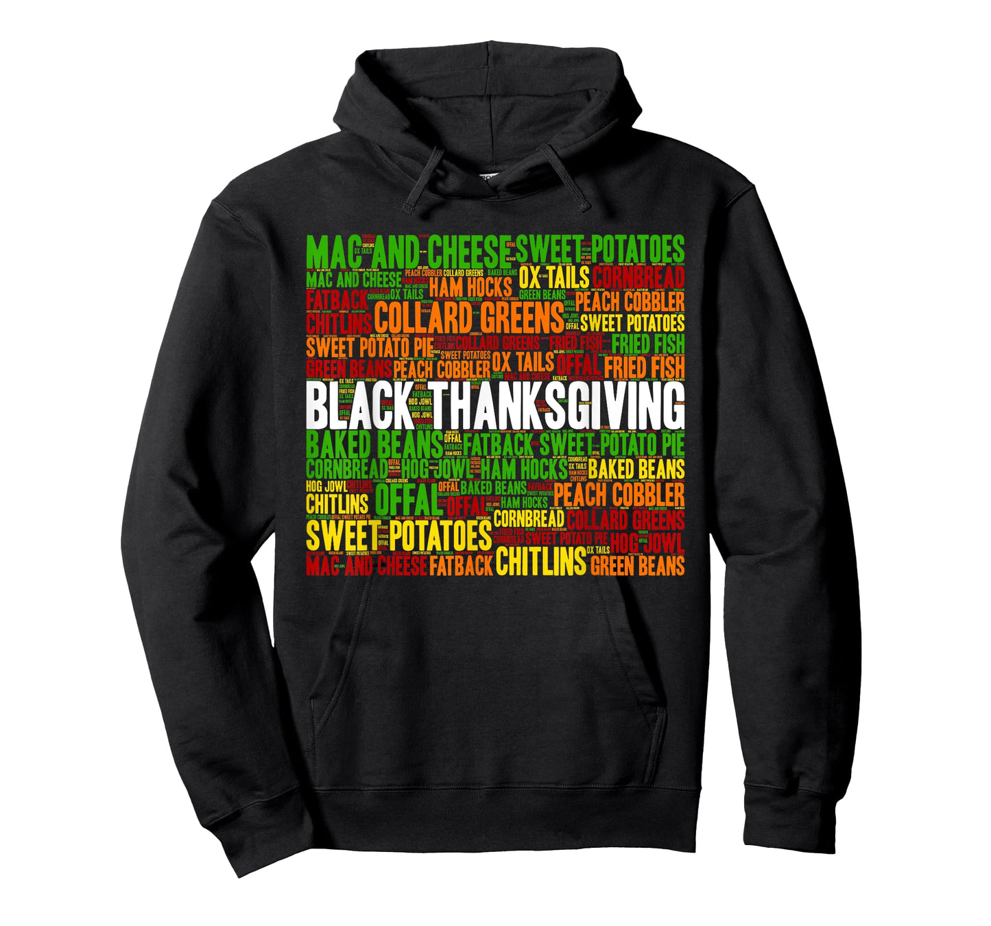 African American Thanksgiving Tradition Foods T-Shirt