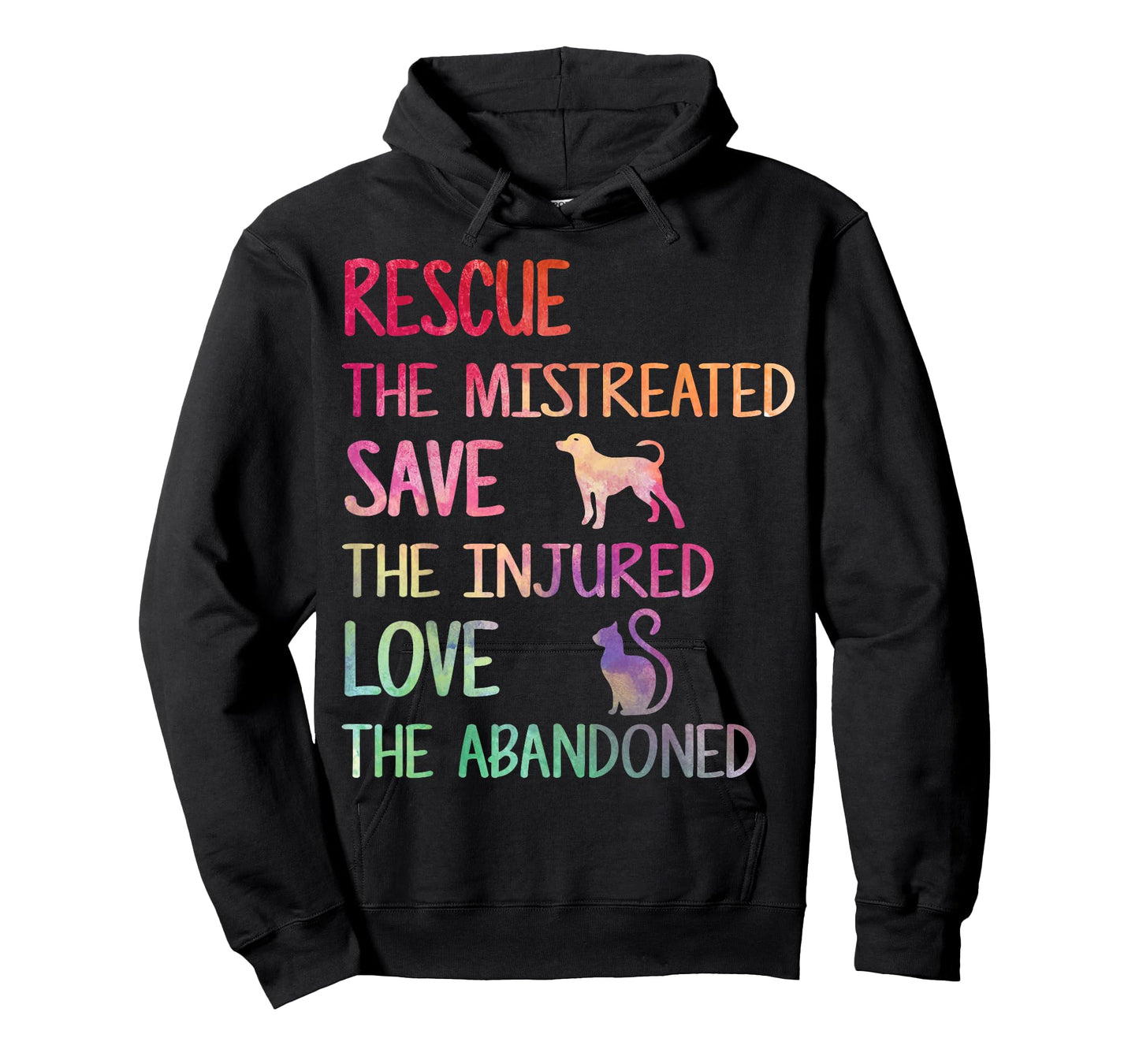 Rescue Save Love PET Animal Shelter Volunteer Gifts Sleeve T-Shirt