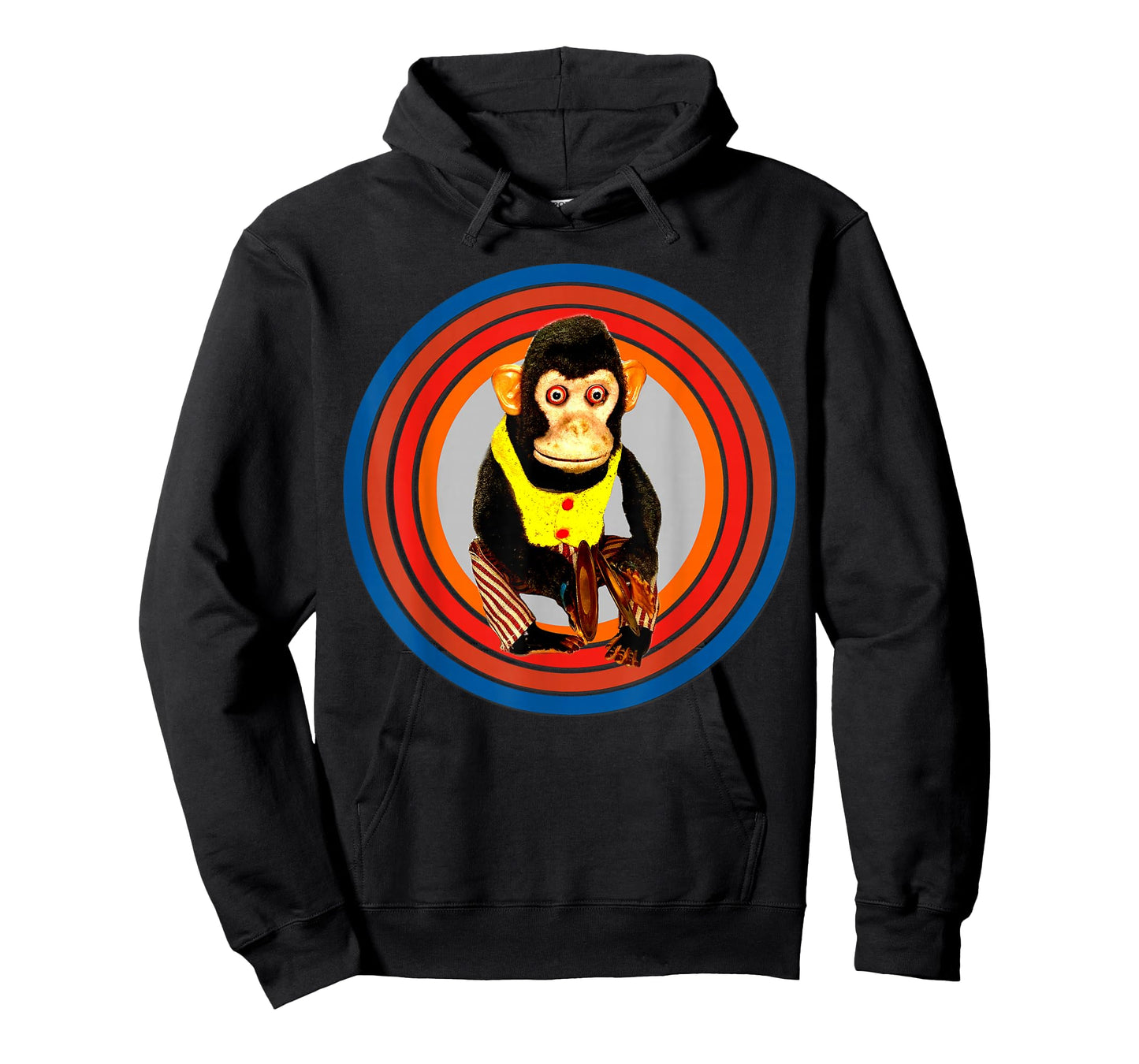Cymbal Chimp Toy, Jolly Monkey With Cymbals Vintage Retro T-Shirt