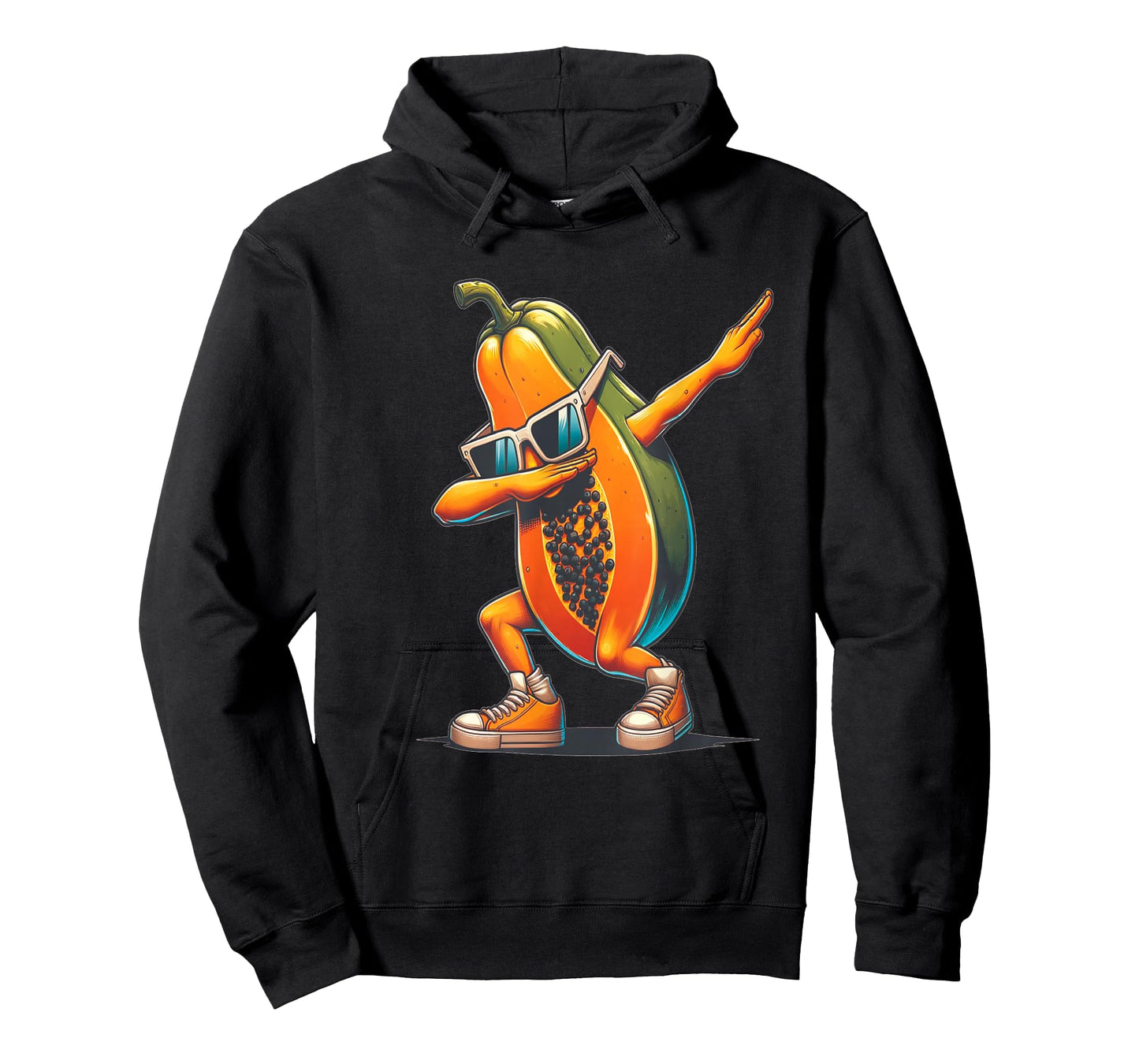 Dab Papaya Dancing Dabbing Papaya Fruit with Sunglasses T-Shirt