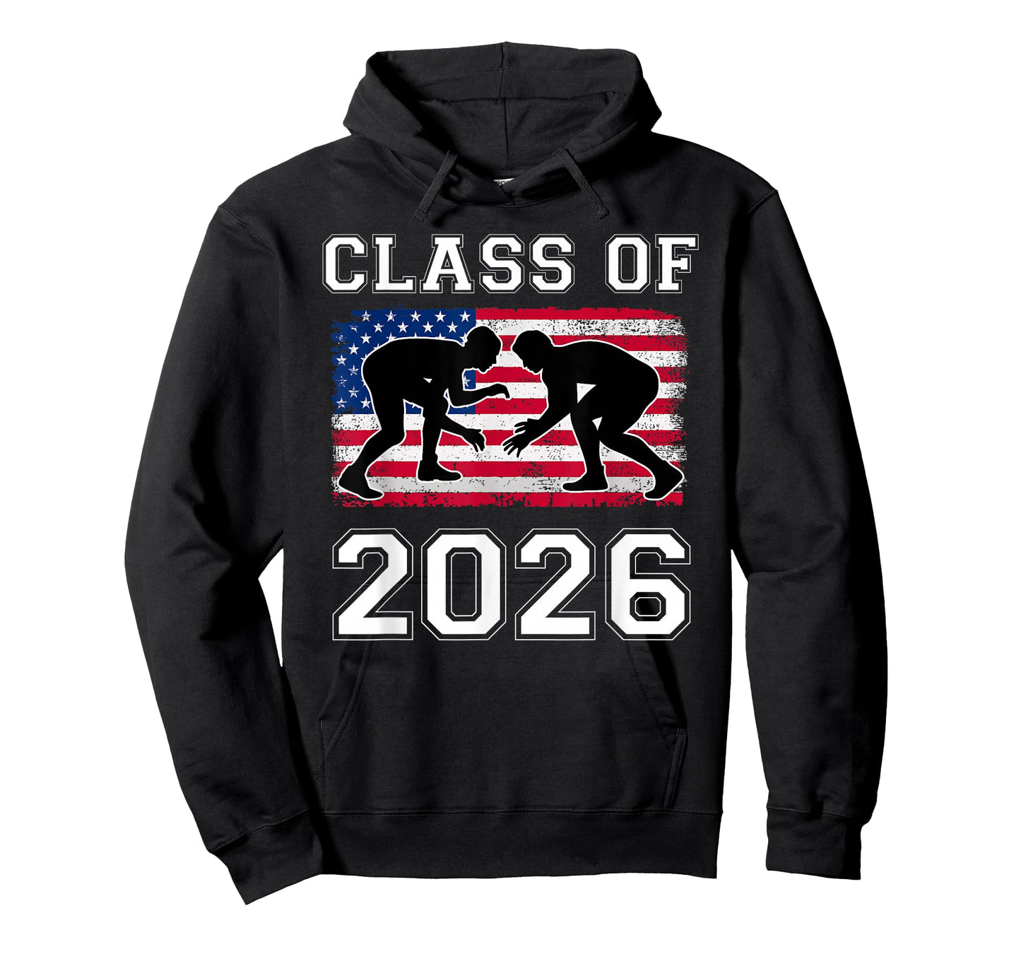 Class Of 2026 Senior Wrestling High School Wrestler Mens T-Shirt