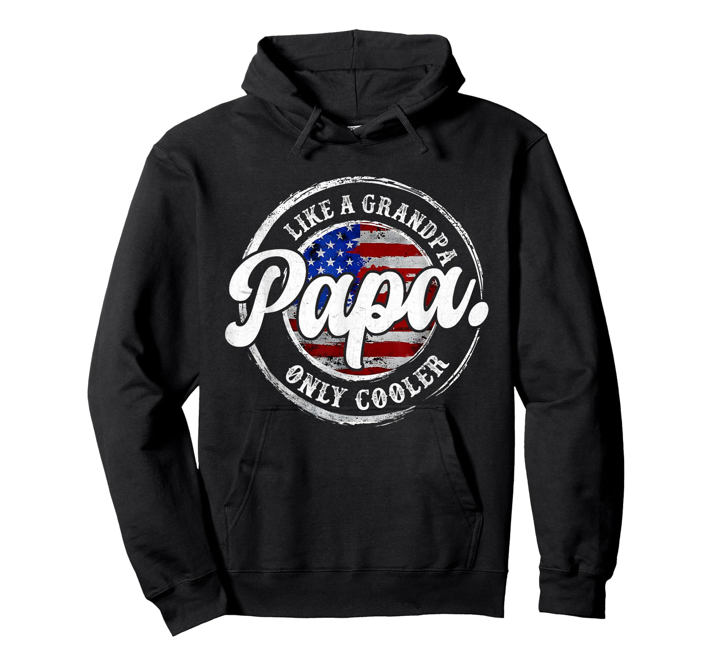 Papa Like A Grandpa Only Cooler for Grandpa from Grandkids T-Shirt