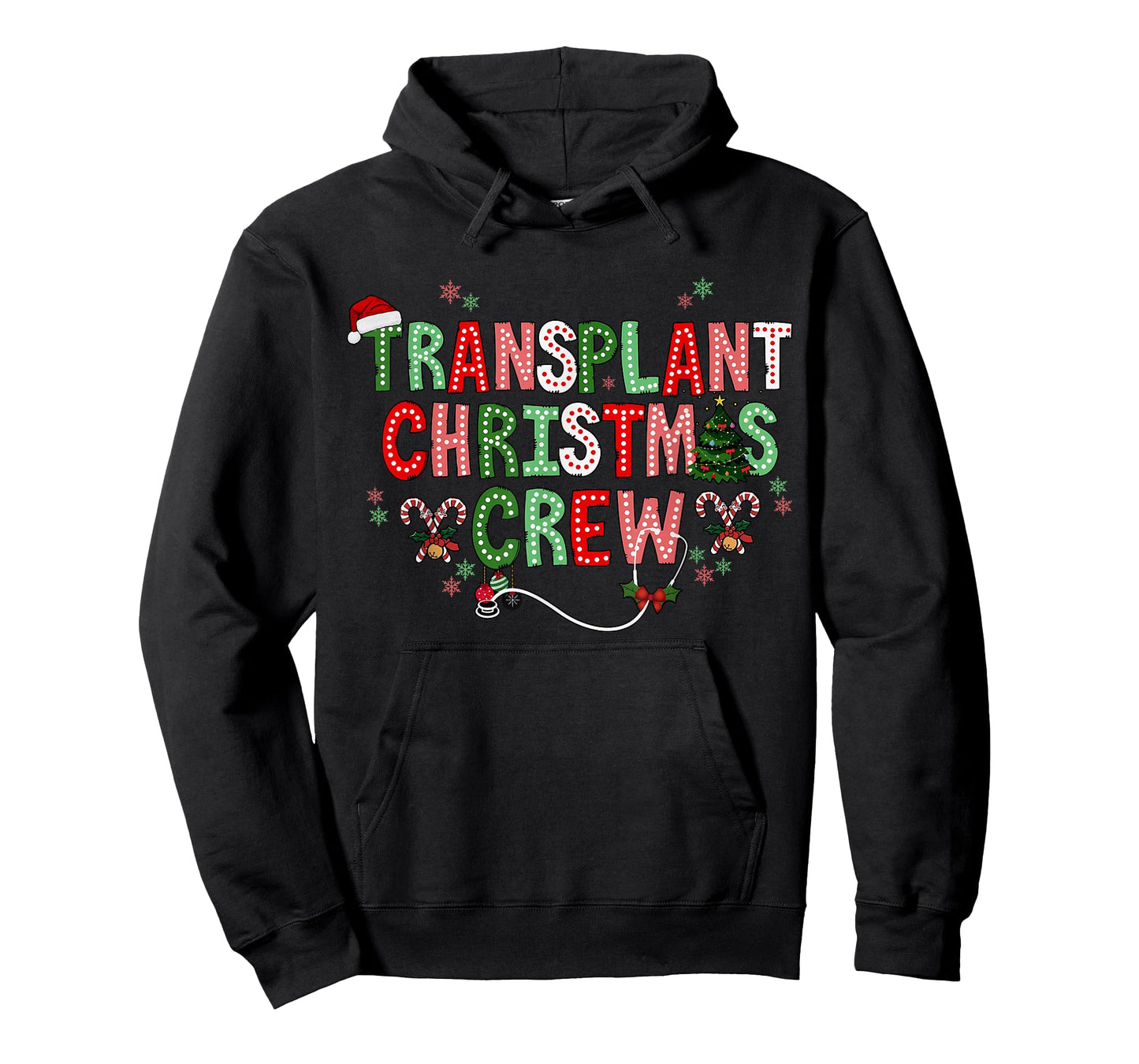 Christmas Transplant Nurse Bone Marrow Transplant Nurse BMT T-Shirt