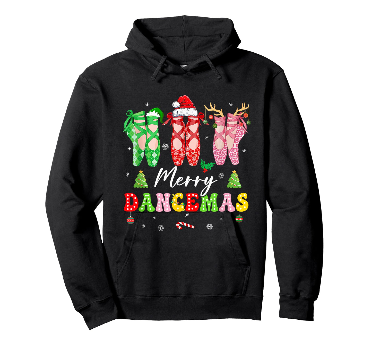 Ballet Dancer Christmas Dance Merry Dancemas Teacher Xmas T-Shirt