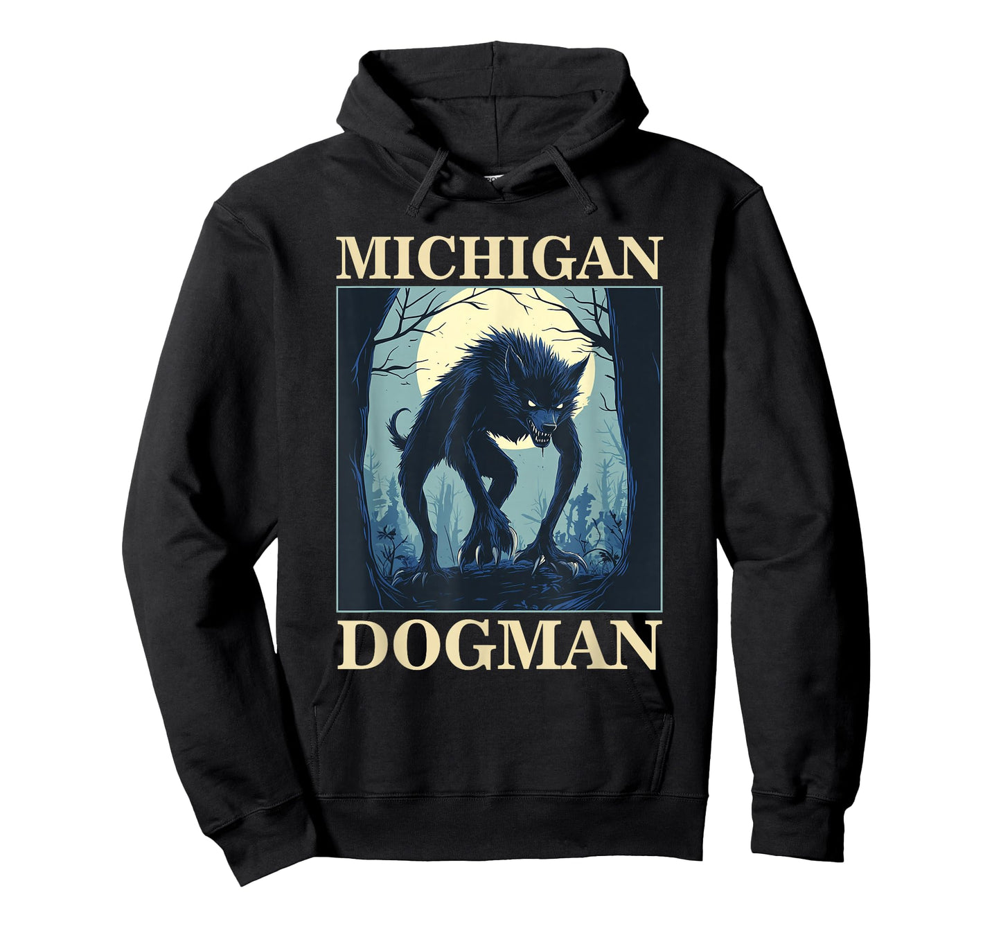 Michigan Dogman Woodland Folklore Canine T-Shirt