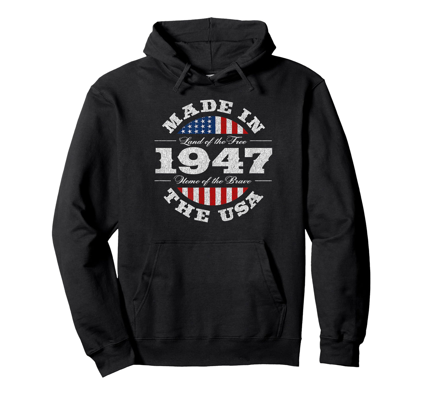 78 Year Old Patriotic American USA 1947 78th Birthday T-Shirt