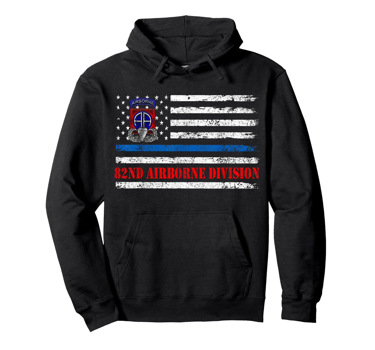 82nd Airborne Division Flag Tshirt, Veterans Day Gift T-Shirt