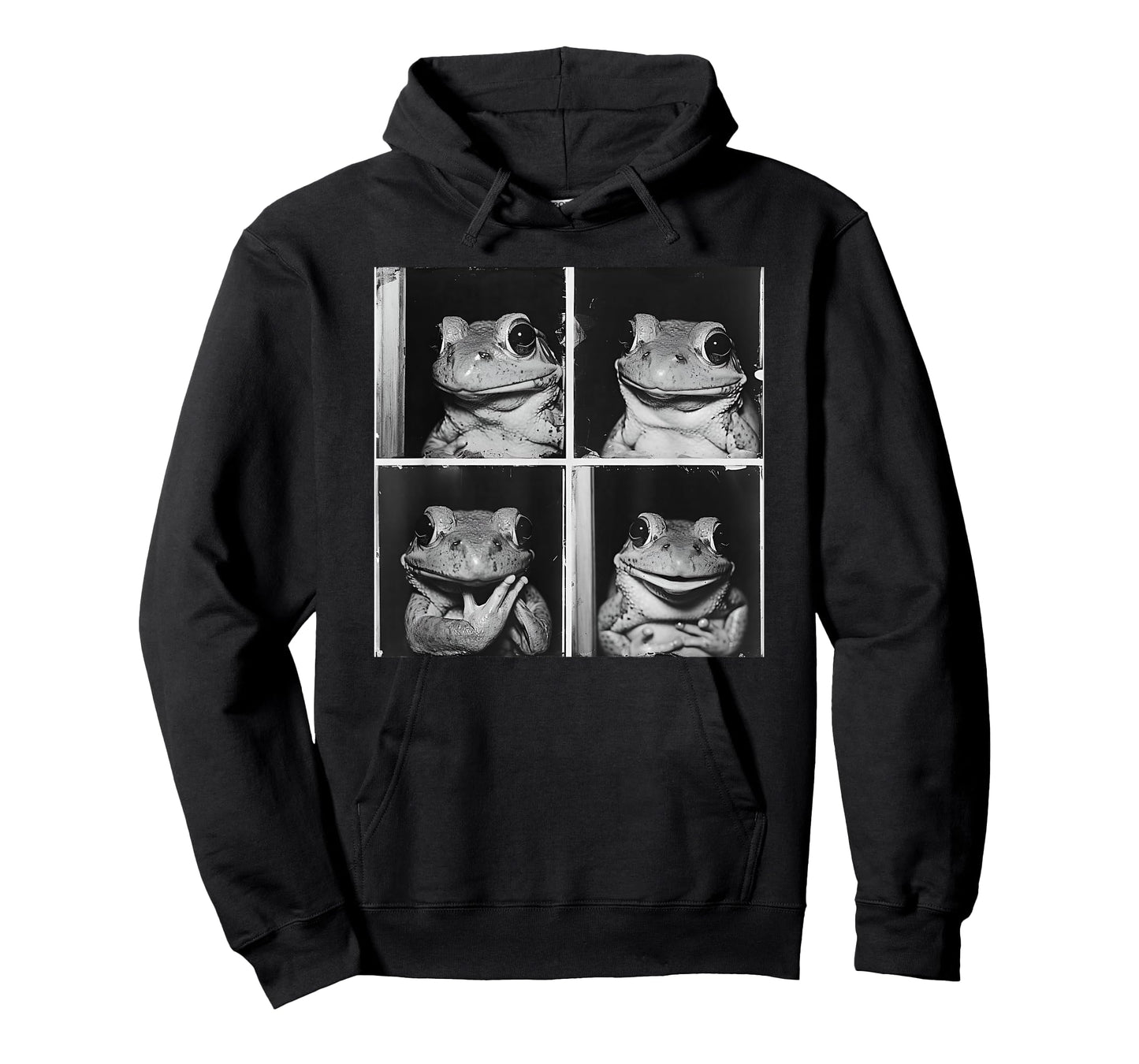 Posing Frog Model Photo Quirky Toad Love Frogs Funny Animal T-Shirt