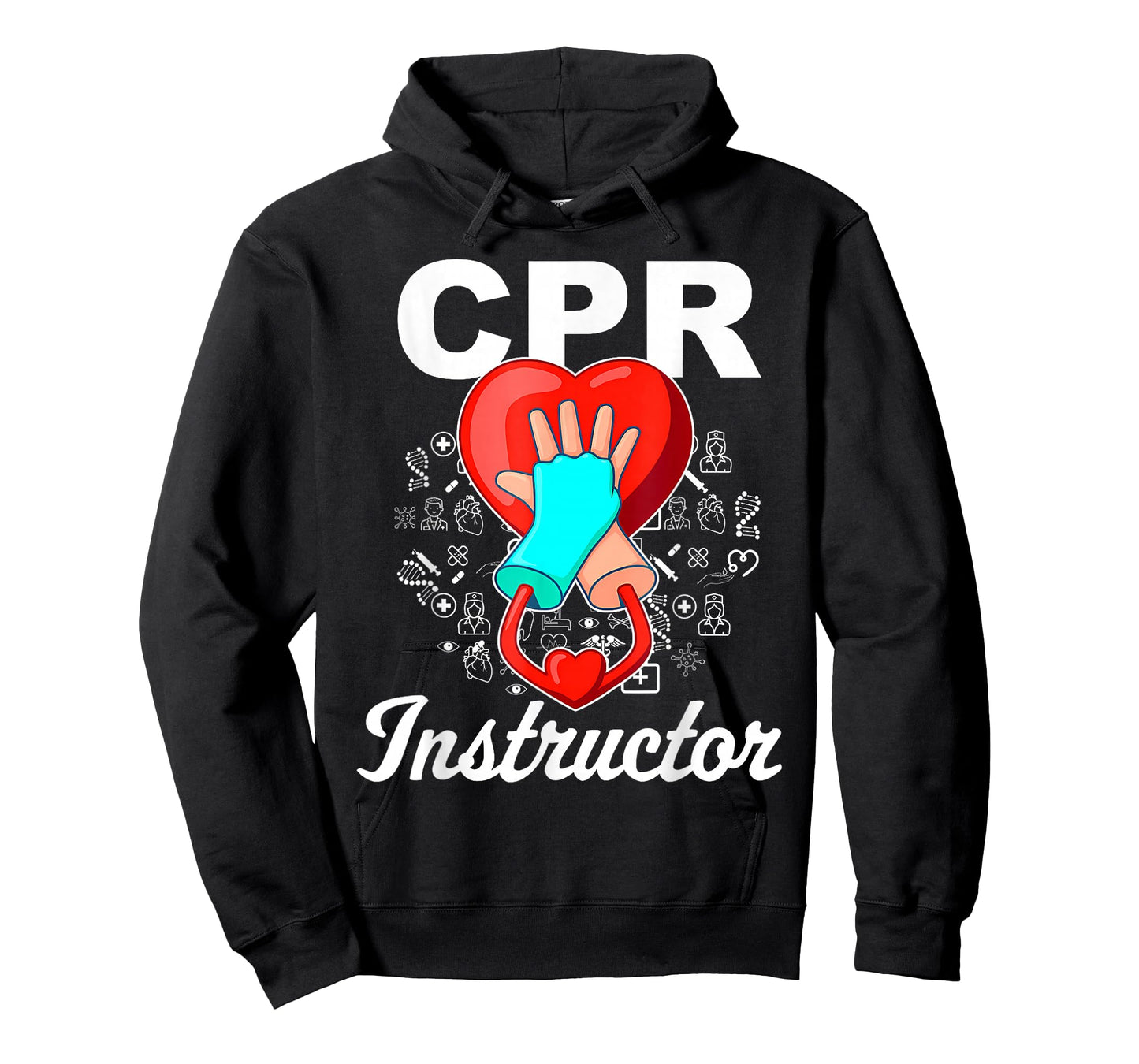 CPR Instructor Emergency First Aid AED Certified CPR Nurse T-Shirt