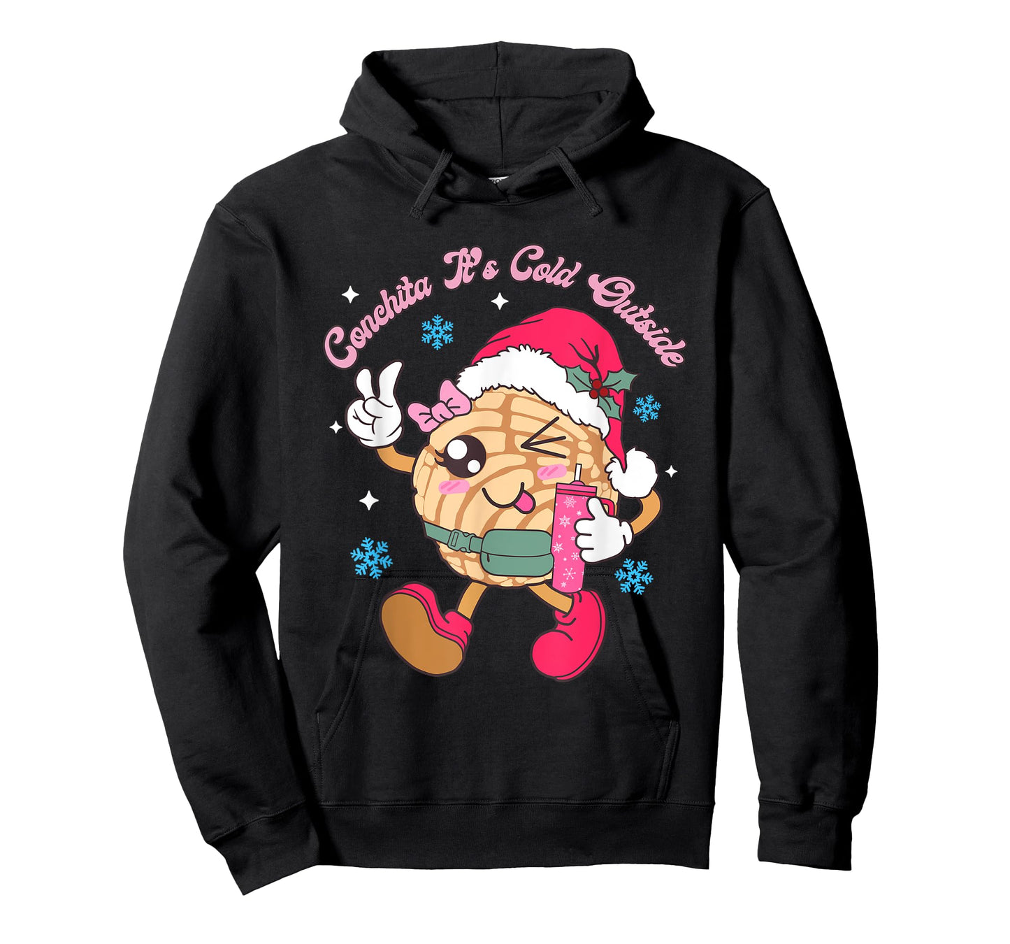 Conchita It's Cold Outside Concha Pan Dulce Mexican Xmas T-Shirt