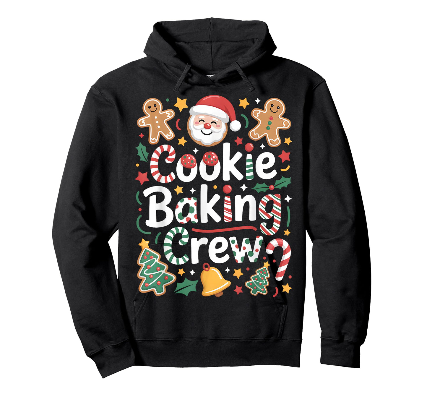 Cookie Baking Crew Matching Christmas Family Men Women Kids T-Shirt