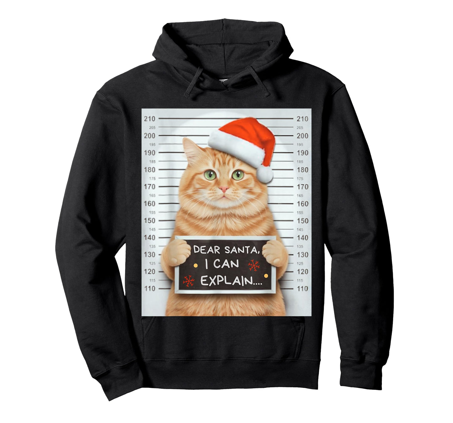 On The Naughty List and I Regret Nothing Cat Christmas Kids T-Shirt
