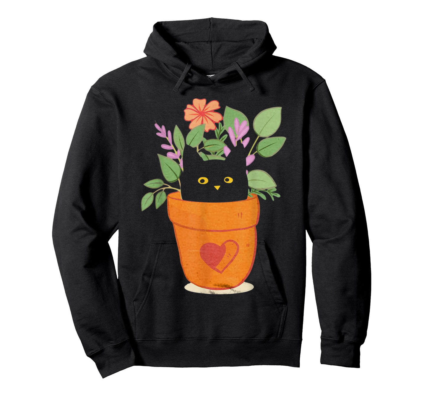 Funny Cat and Plant for Plant Lover Gardener Gardening T-Shirt