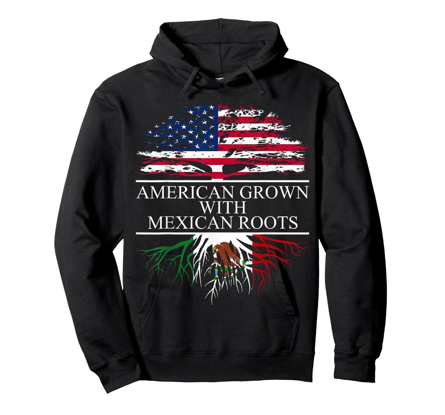 Mexico Shirt, Chicano Shirt, American Grown Mexican Roots T-Shirt