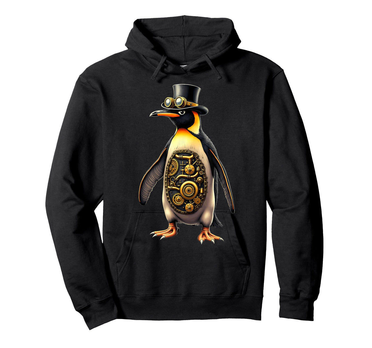 Aesthetic Steampunk Penguin Halloween T-Shirt