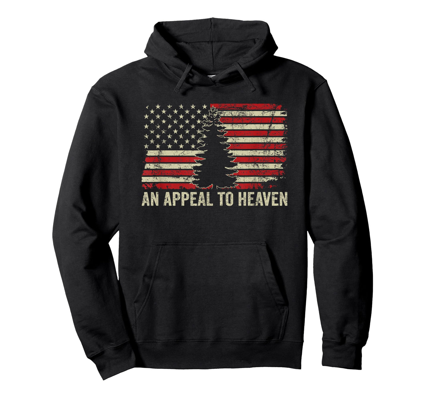 an Appeal to Heaven - USA Revolution Pine Tree American Flag T-Shirt