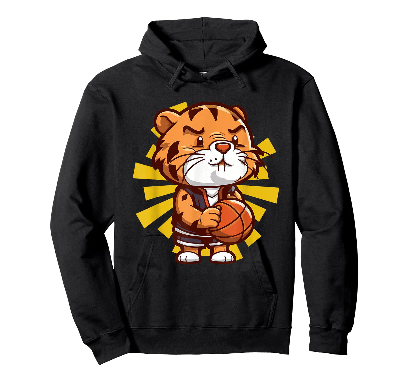 Tiger Basketball Player Ball Sports Jungle Animal T-Shirt