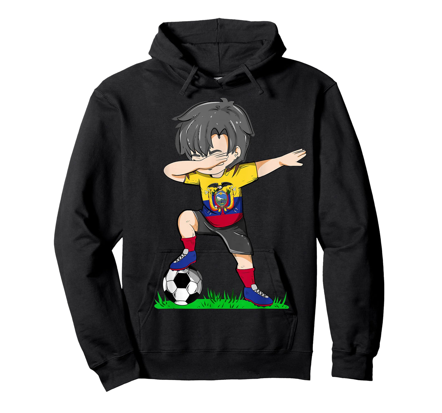 Soccer Ecuador Jersey Shirt Ecuador Flag Football Boys Men T-Shirt