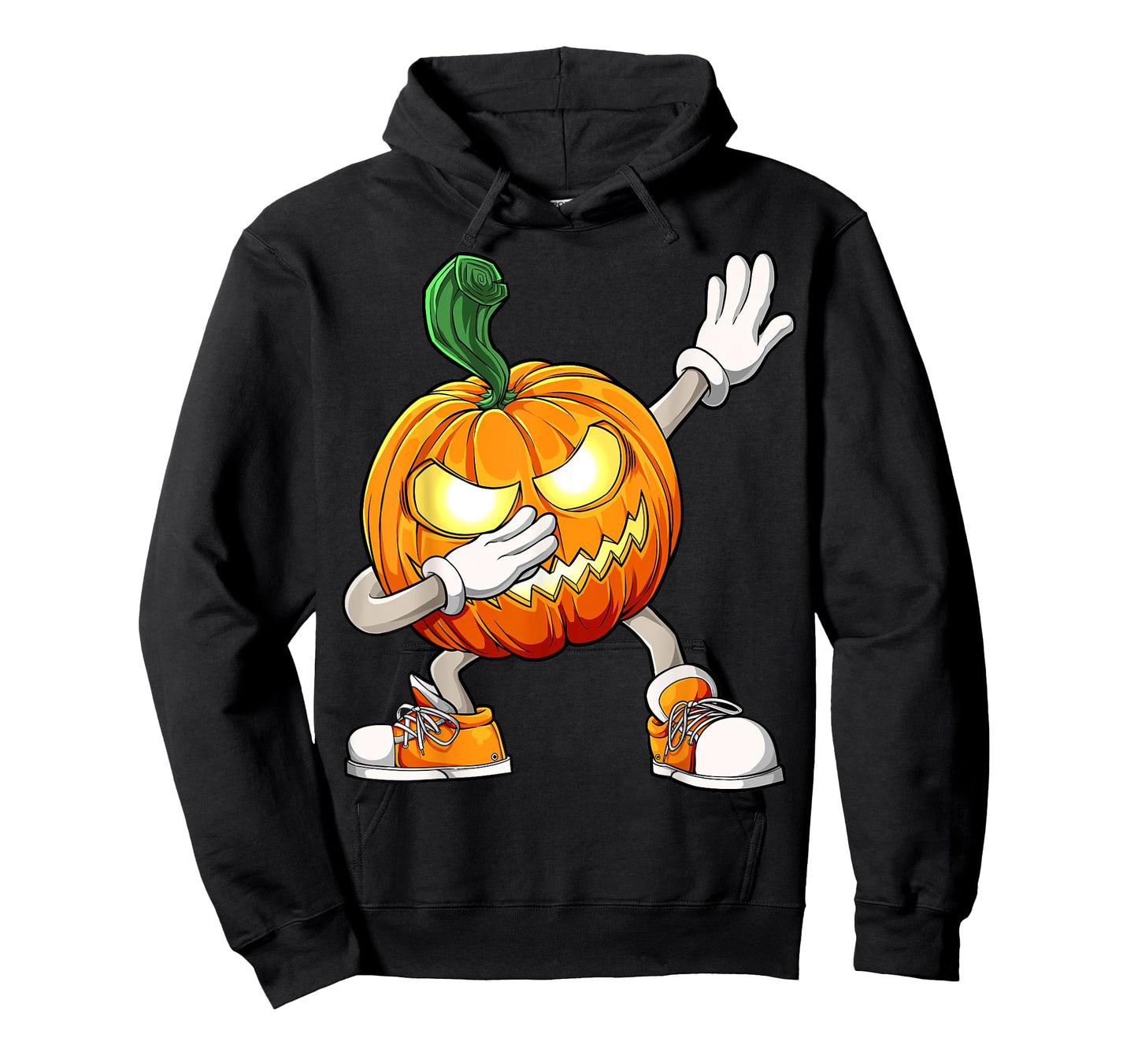 Halloween Boys Dabbing Scary Pumpkin Jack O Lantern Dab T-Shirt