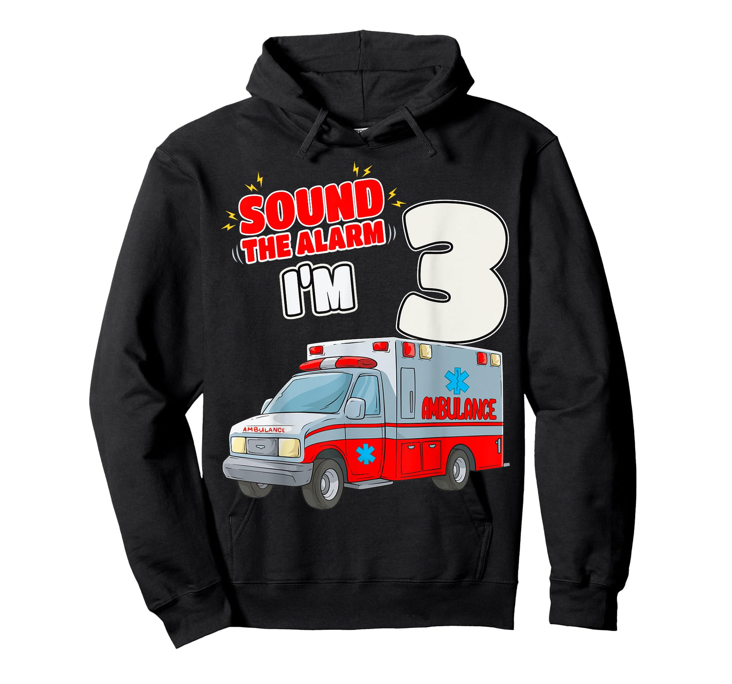 3rd Birthday Medical Ambulance EMT 3 Years Old EMS Paramedic T-Shirt
