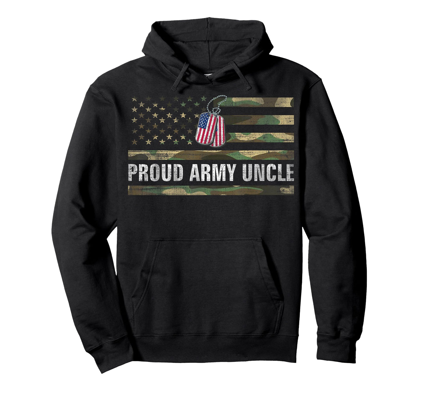 Vintage American Flag Proud Army Uncle Veteran Day Gift T-Shirt