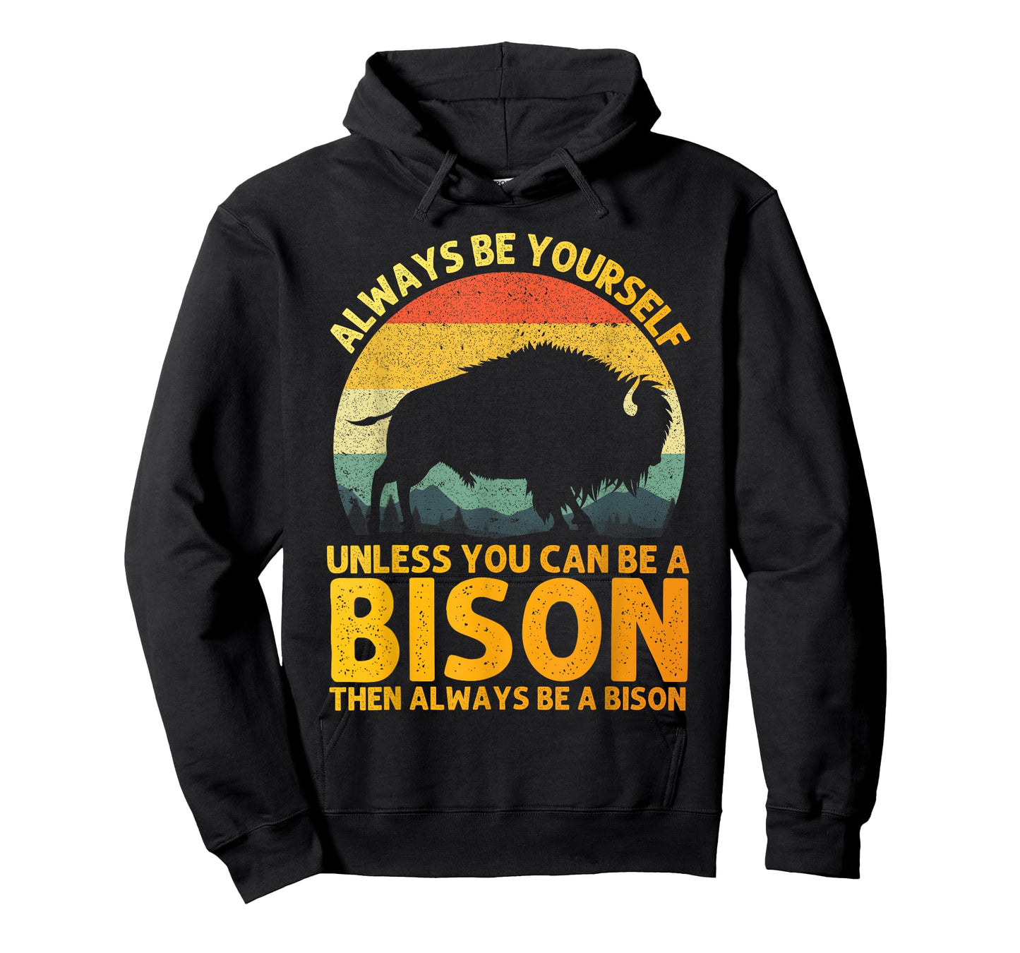 Cool Bison Design for Men Women Buffalo Animal Lovers Bison T-Shirt