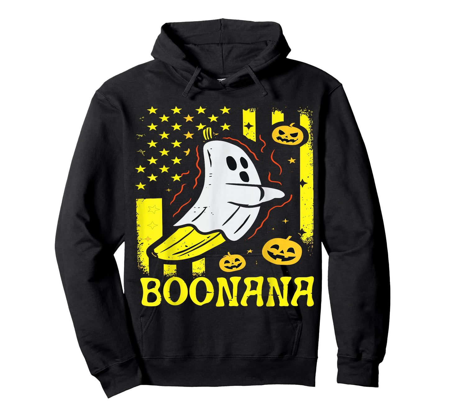 Boonana Ghost Banana Halloween Shirt Funny for Men Women T-Shirt