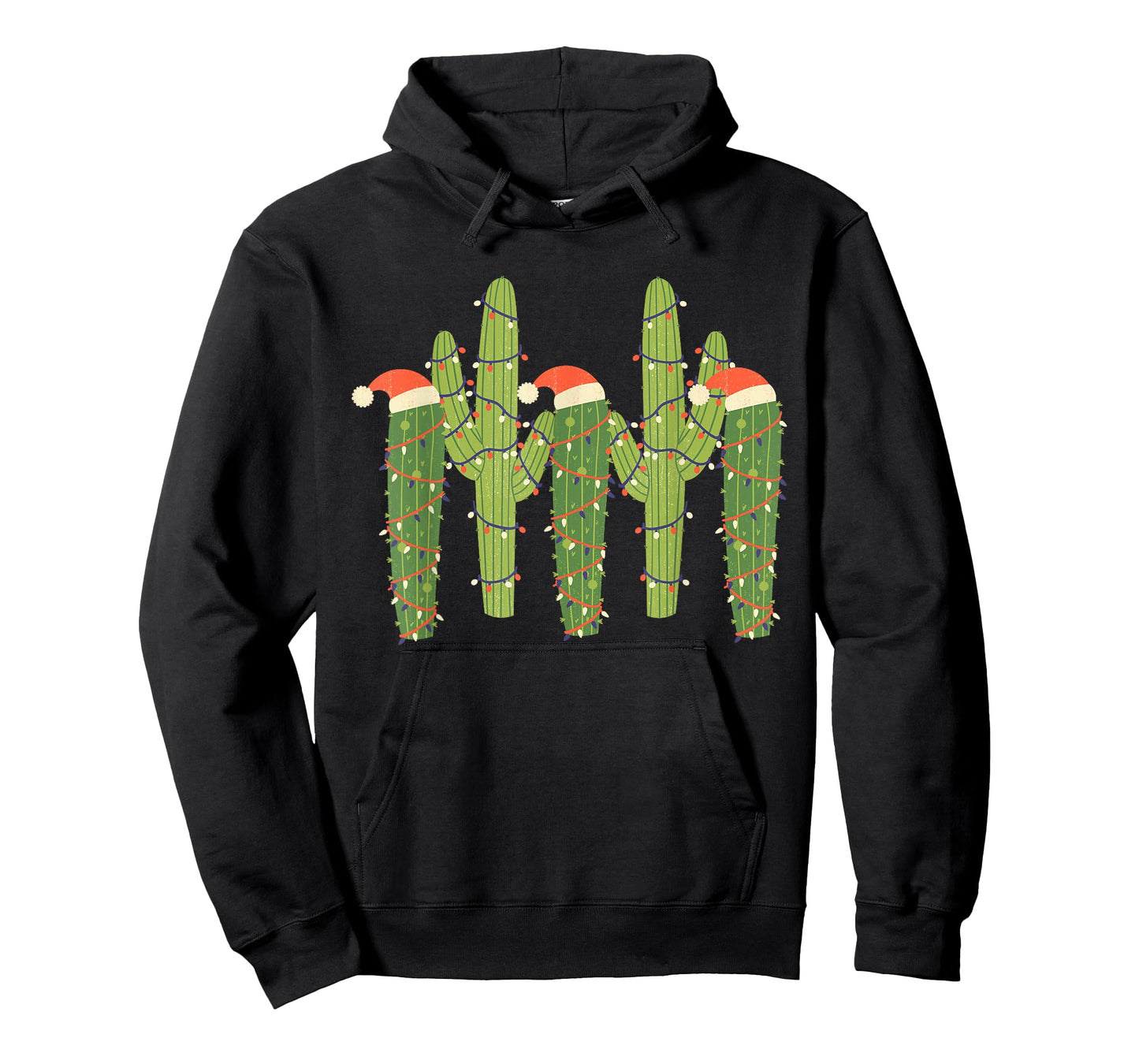Christmas Cactus Desert Vintage Saguaro Cactus Plants Lover T-Shirt
