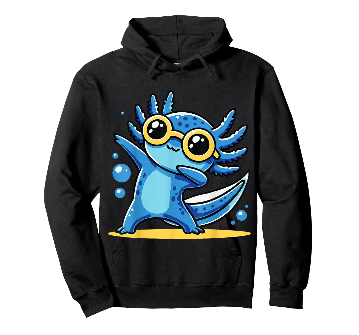 Dabbing Axolotl Kawaii Anime Funny Women Men Kids T-Shirt