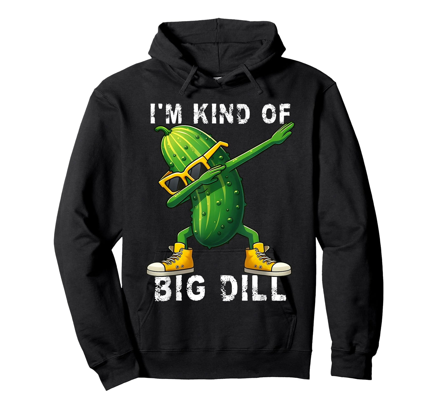 I’m Kind Of Big Dill Pickle Dabbing Halloween Cucumber T-Shirt