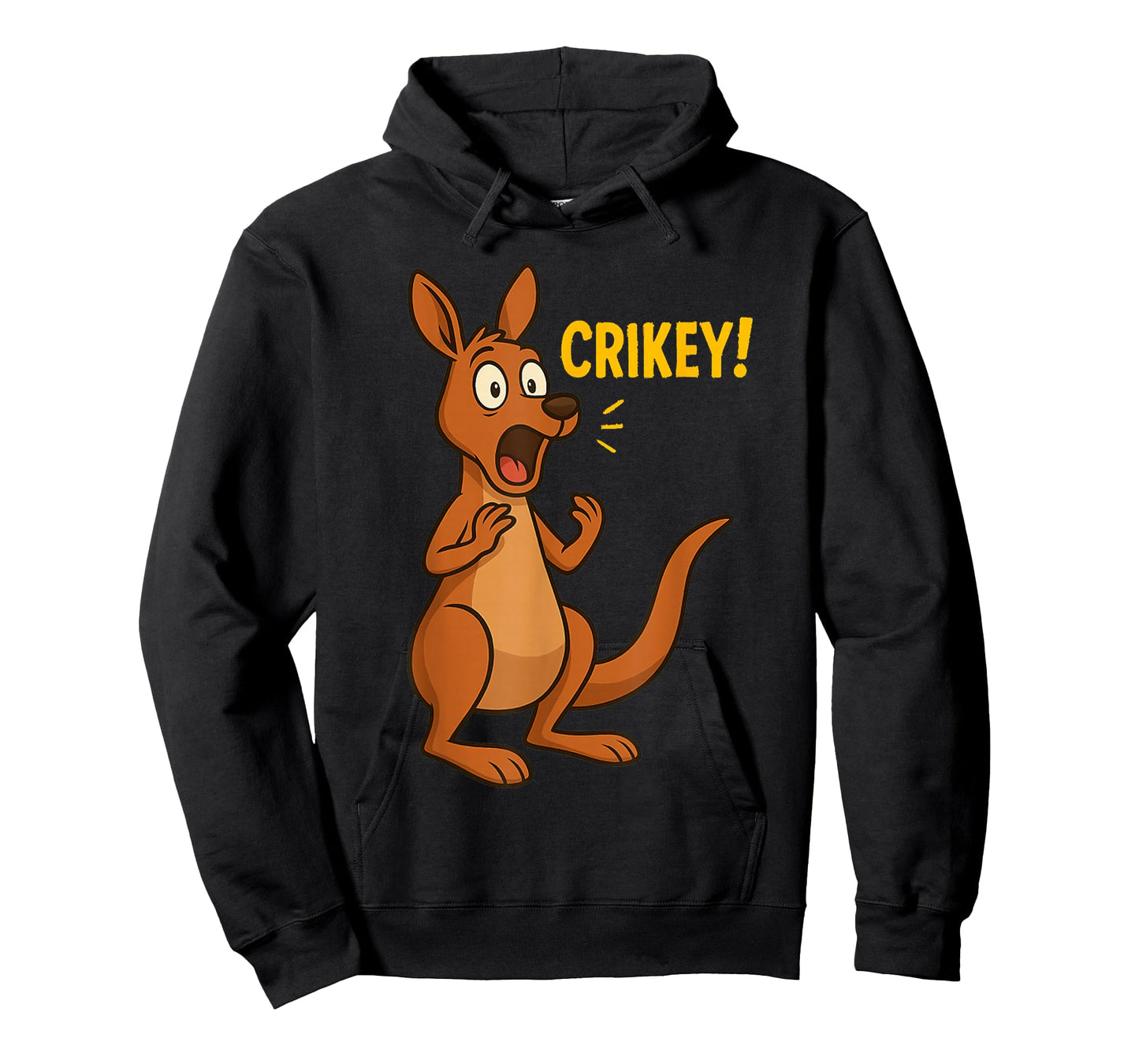 Australian Crikey Slang Funny Surprise Kangaroo Catch Phrase T-Shirt