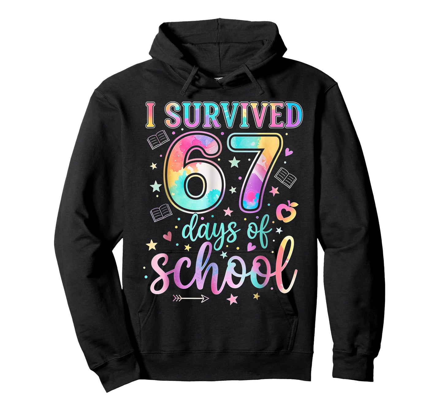 100 Days of School I Survived 67 Days of School Teacher 67 T-Shirt