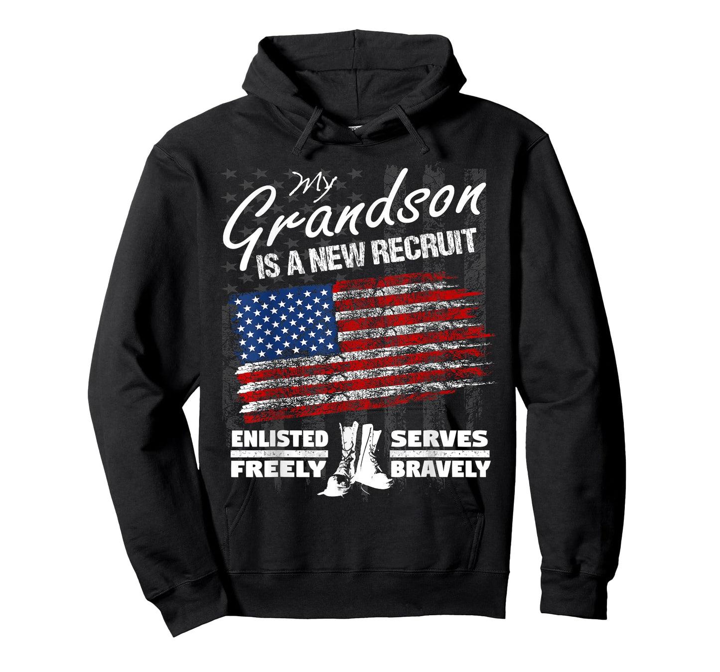 New Recruit Shirt - My Grandson Joined the U.S. Military