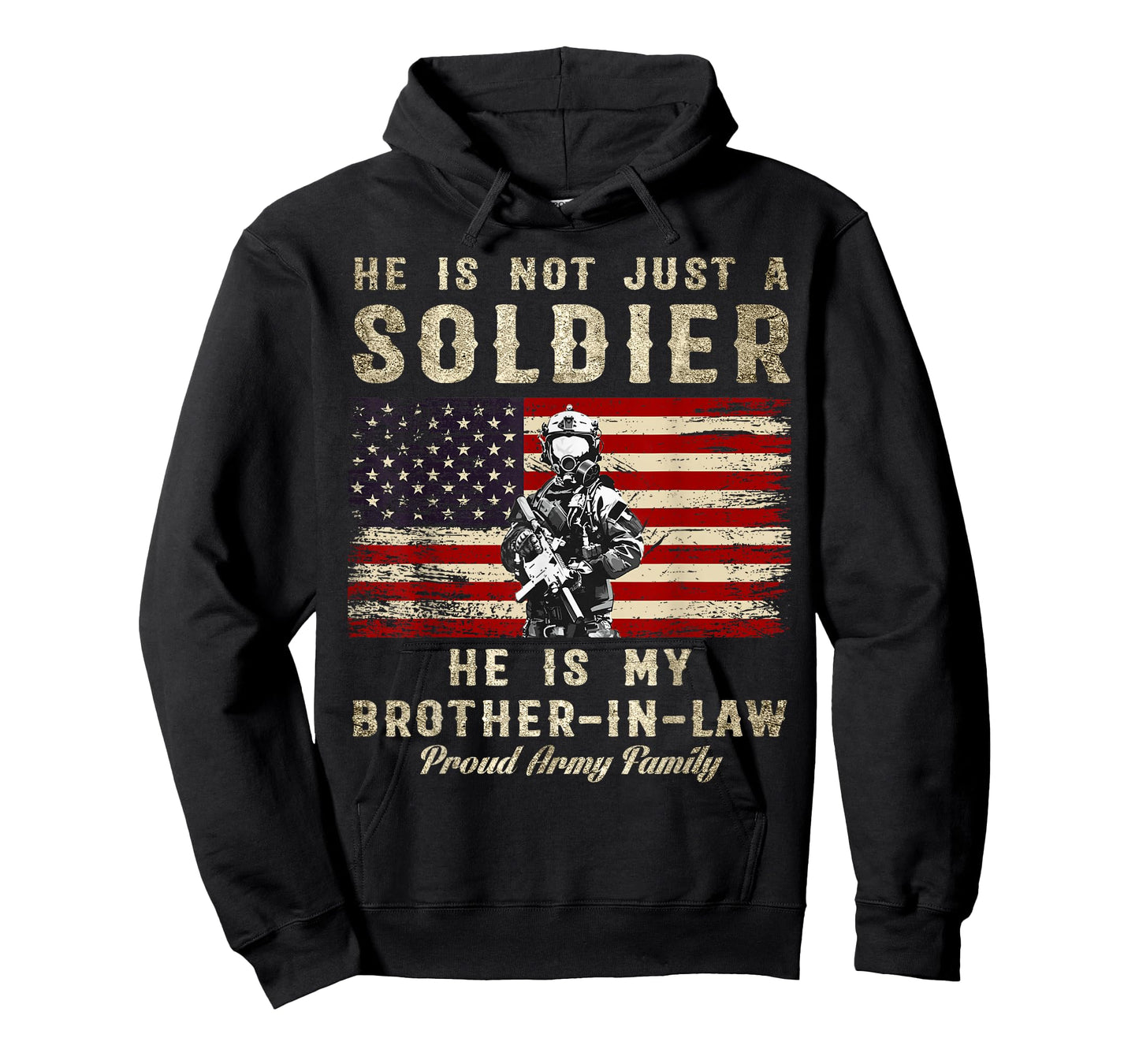 Brother In Law Proud Army Military Soldier Family Memorial T-Shirt